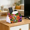 Hummingbird Sunset DIY PULeather Diamond Painting Tissue Box for Adults Beginners Large Size Diamond Art Paper Storage Holder for Living Room Bathroom Table Decor