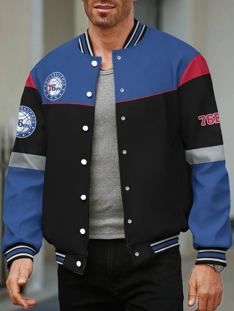 Philadelphia 76ers Limited Edition Full-Snap Casual Jacket