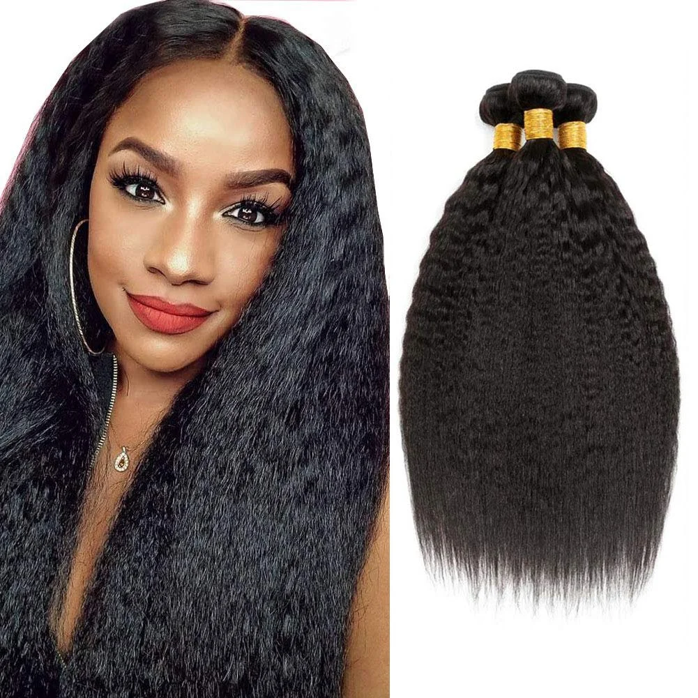 Jewtribute Hair®|Kinky Straight  Brazilian Hair Weave Bundles