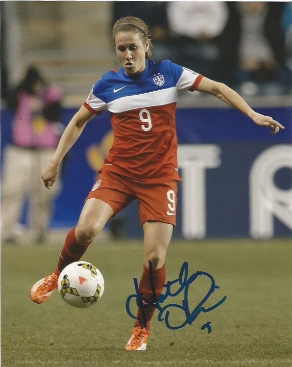 Team USA Heather O'reilly Autographed Signed 8x10 Photo Poster painting COA A