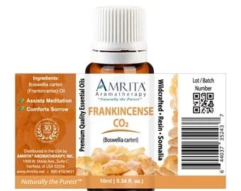 Pornhint Frankincense CO2 Essential Oil | 100% Pure and Natural | Aromatherapy Oils | Essential Oils for Meditation