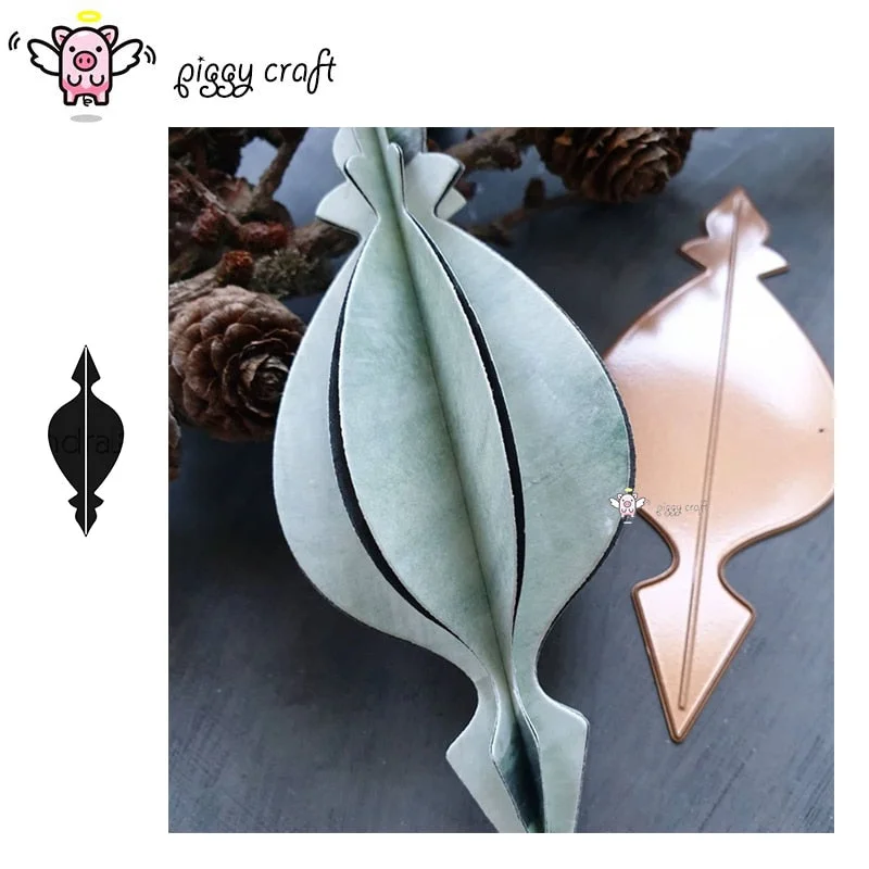 Piggy Craft metal cutting dies cut die mold 8 Kinds of 3D flowers Scrapbook paper craft knife mould blade punch stencils dies