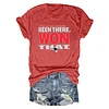 Been There Won That Patriots Tee