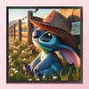 Stitch Disney-11CT Stamped Cross Stitch 40*40cm