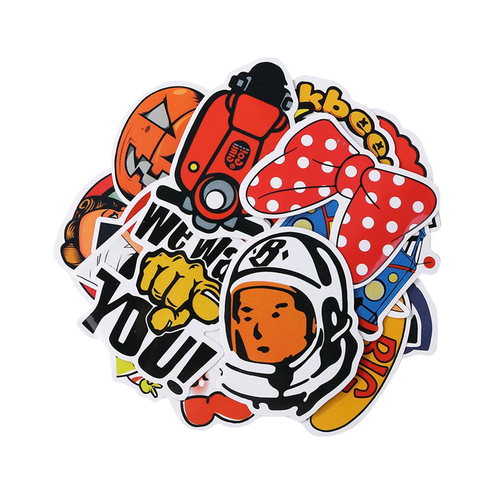 

DIY Graffiti Sticker Waterproof No Repeat Phone Computer Scooter Doodle Toy, 20pcs, 501 Original