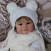 [Heartbeat Dolls] 20'' licia Reborn Baby Doll - Realistic And Lifelike with Brown Hair - RBBI-Myrebornbabydoll&reg; Myrebornbabydoll&reg;