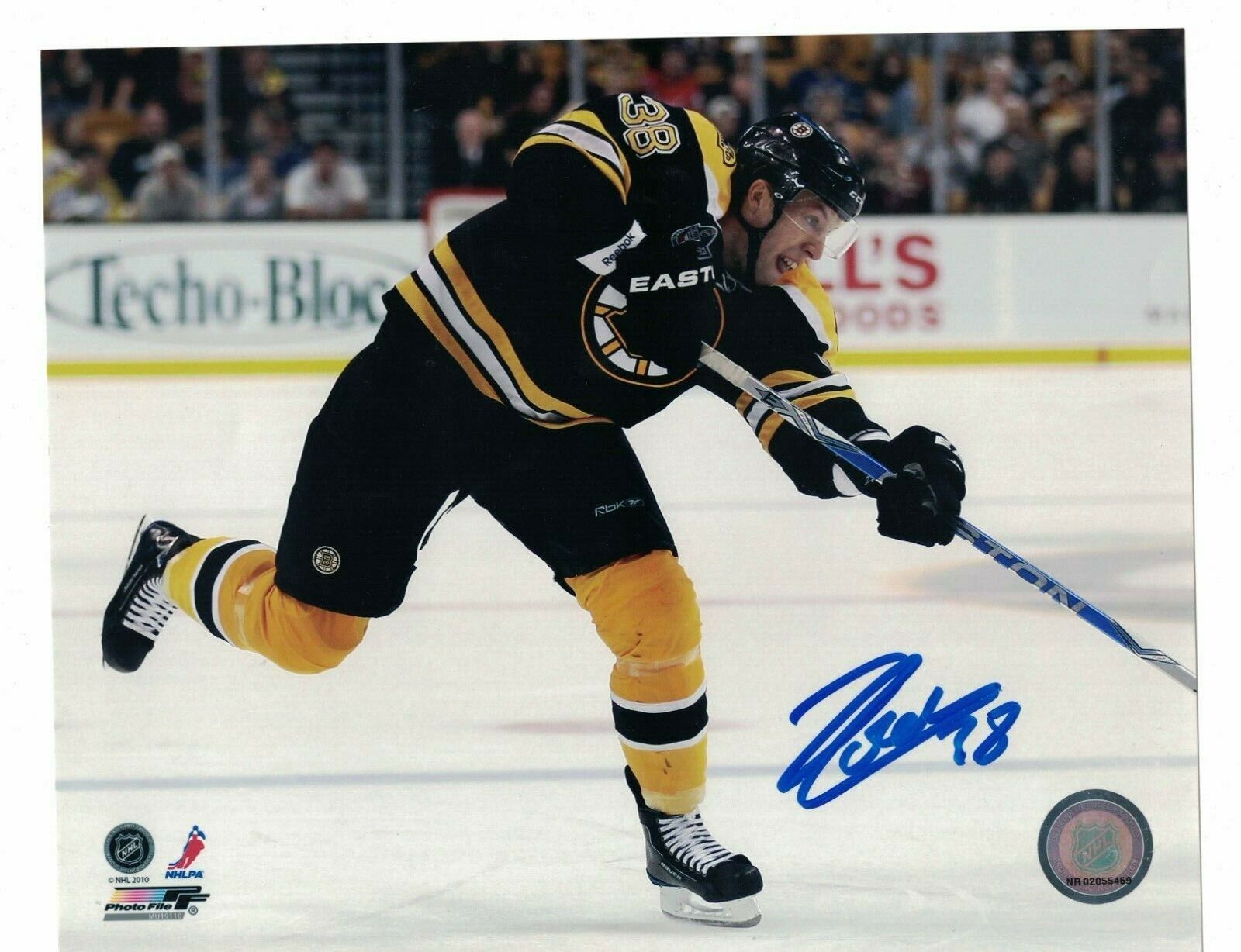 Jordan Caron Boston Bruins Signed 8x10 Photo Poster painting W/Our COA