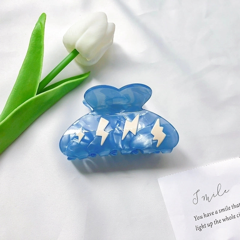 Minimalist Butterfly Pvc Hair Clip Hair Claws