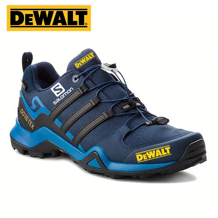 P&aacute;nska nepremokav&aacute;, priedu&scaron;n&aacute; pracovn&aacute; a turistick&aacute; obuv od značiek Salomon&reg; a DEWALT, ide&aacute;lna na pr&aacute;cu a outdoorov&eacute; aktivity.