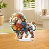 Flower Lion - 5D DIY Craft Ornament