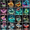 (Multi-Style) Disney Princess Silhouette-11CT Stamped Cross Stitch 40*40cm