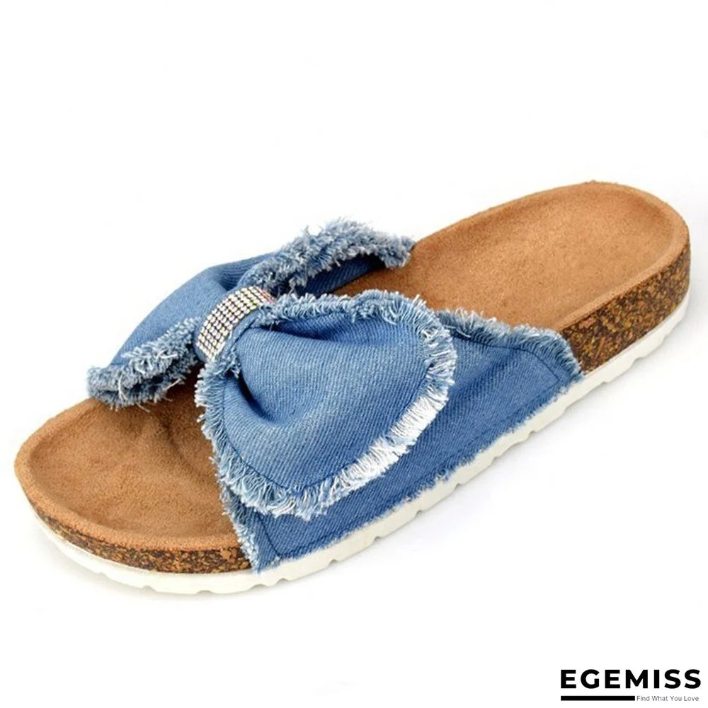 Denim Slipper | EGEMISS