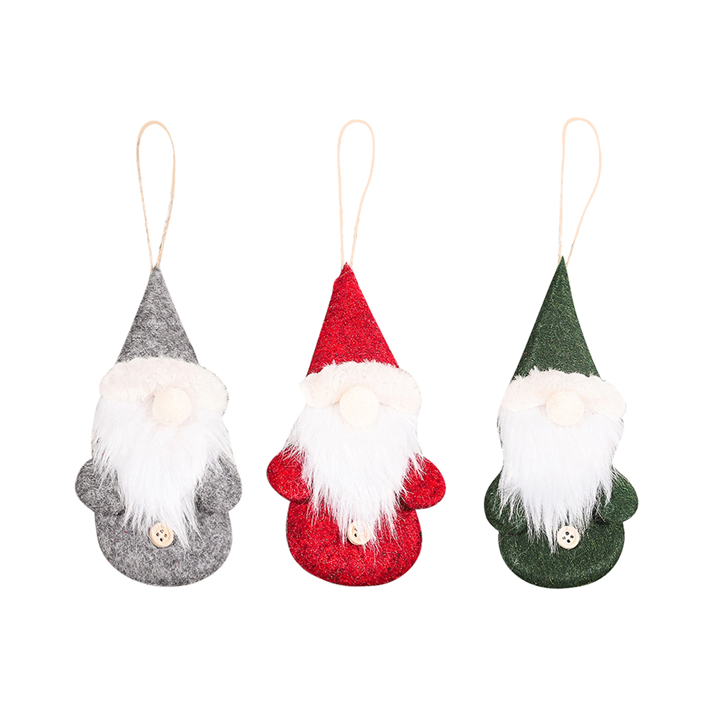 

Standing Faceless Dwarf Plush Dolls Pendant Home Christmas Tree Decoration, Red, 501 Original