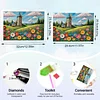 DIY Country House Diamond Painting Storage Box