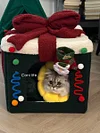 Christmas Pet house, Christmas gift for pet, Pet furniture, Pet home decoration, Foldable, Removable and washable cat house and kennel