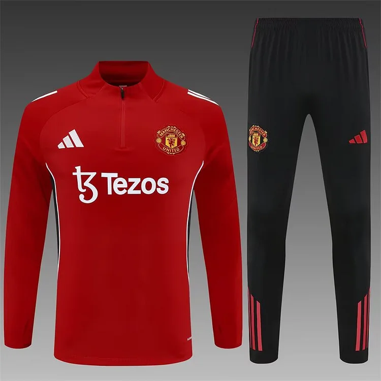 25/26 Manchester United long-sleeved training suit