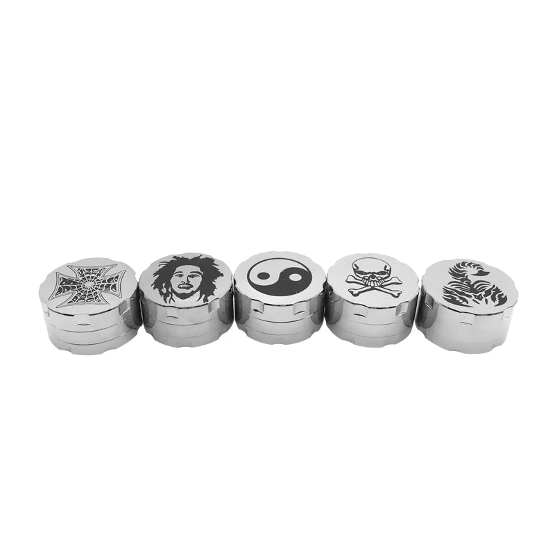 Mini Metal Hard Top CNC herb herbal grinder mill hand Muller
