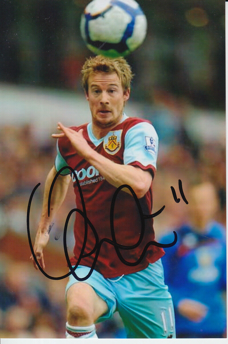 BURNLEY HAND SIGNED WADE ELLIOTT 6X4 Photo Poster painting 1.