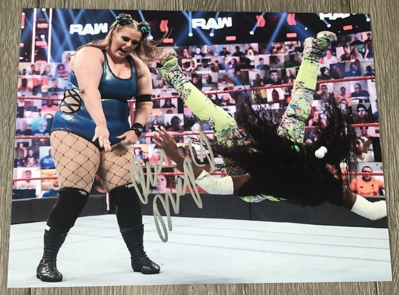 DOUDROP SIGNED AUTOGRAPH WWE RAW SMACKDOWN NXT 8x10 Photo Poster painting E w/EXACT PROOF