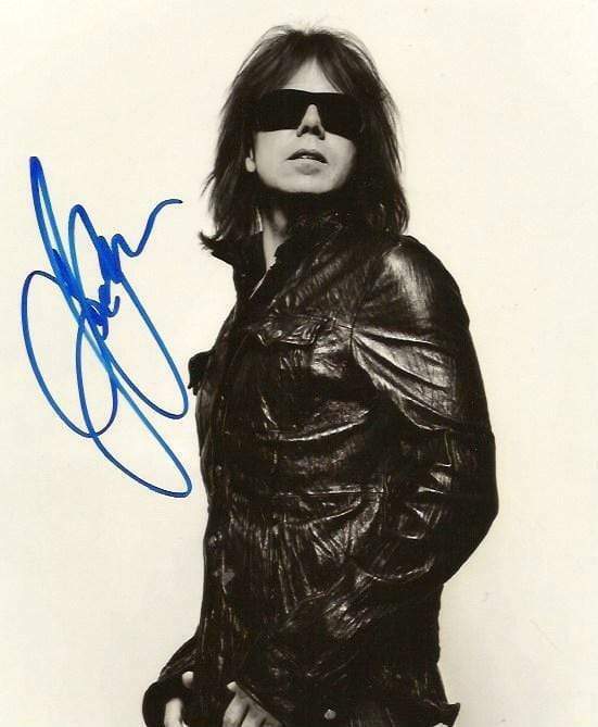 Joey Tempest EUROPE autograph, In-Person signed Photo Poster painting