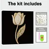 (30x30cm)DIY Bird Pearl Painting Kit With Inner Frame Home Decor