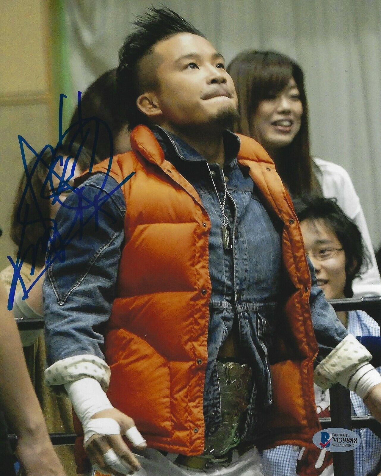 Kushida Signed 8x10 Photo Poster painting BAS Beckett COA New Japan Pro Wrestling Picture WWE 88