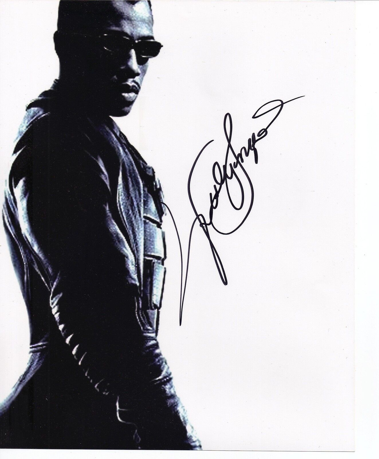 Wesley Snipes Genuine Hand Signed 10X8 Photo Poster painting Autograph In Person BLADE (5642)