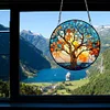 >SALE<Acrylic Willow Tree Single-Sided Diamond Painting Hanging Pendant (19.5x19.5cm)