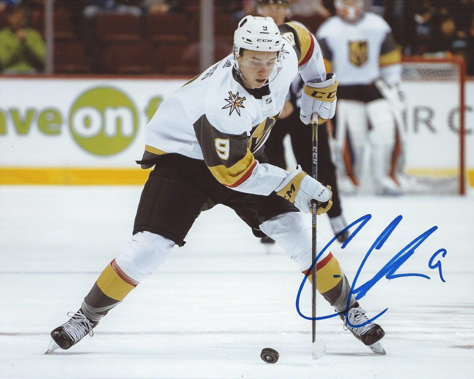 Cody Glass Signed 8x10 Photo Poster painting Vegas Golden Knights Autographed COA G