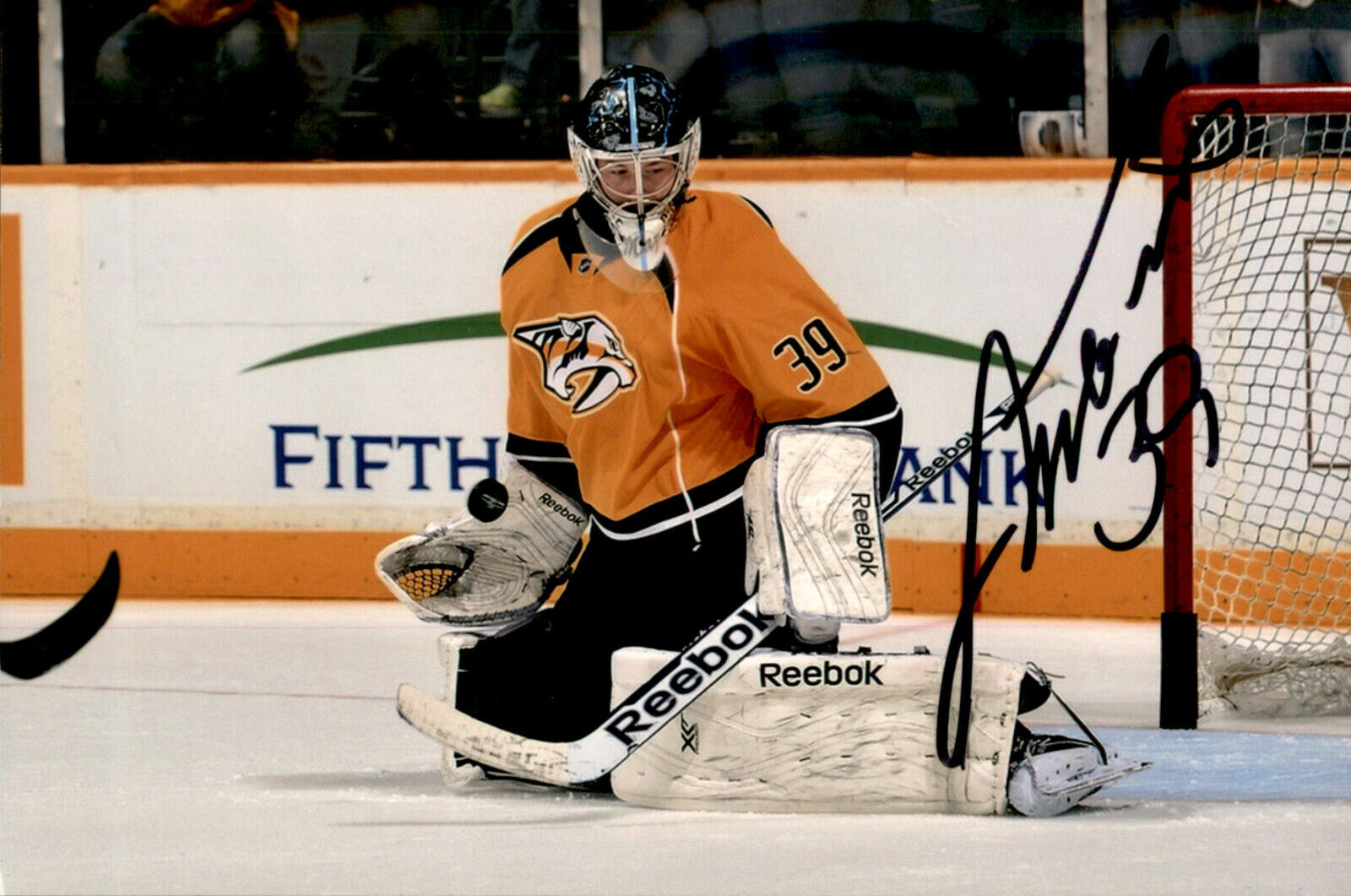 Marek Mazanec SIGNED 4x6 Photo Poster painting NASHVILLE PREDATORS #11