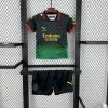25/26 Kids AC Milan Black and Green Soccer Jersey