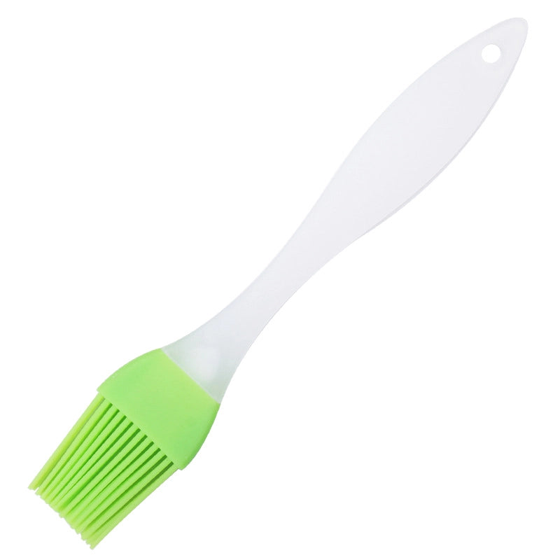 Silicone Oil Brush Small Split Non-lint Barbecue Seasoning Brush High Temperature Baking Oil Brush Plastic Handle Barbecue Brush