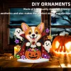 Holiday Series Special Shaped 2D Flat DIY Pearl Art Diamond Painting Ornament