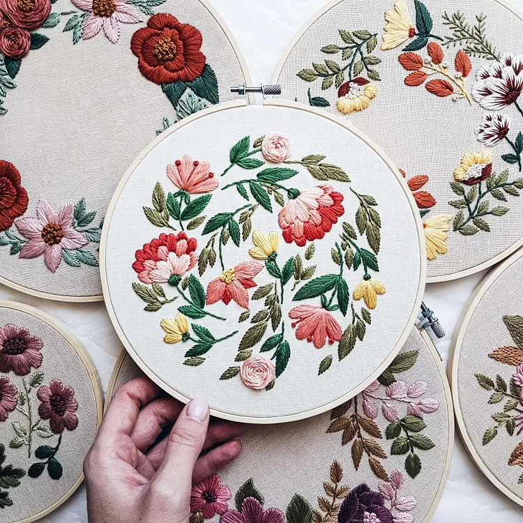 Caily Embroidery Kit-Stitch Guide