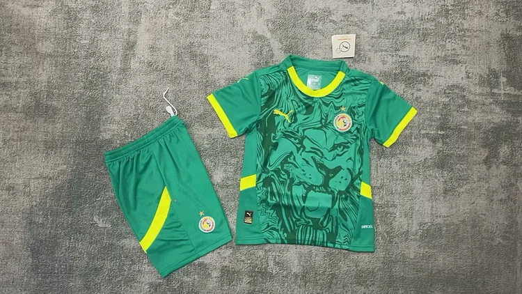 2025-26-Senegal Away-Jersey-Children's Kit