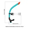 Semi-Dry Snorkel Diving Snorkel Tube One-Way Purge Valve for Snorkeling Swimming