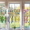 4Pcs Acrylic Dragonfly Wind Chime Double Sided - 5D DIY Craft Pendant