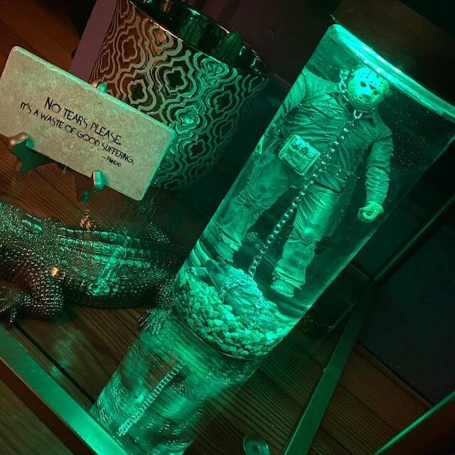 Friday the 13th Jason Voorhees Collector Water Lamp Part 6 Jason Lives Final Display