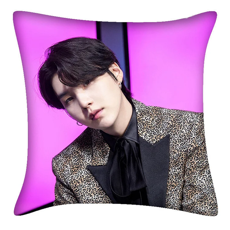 BTS KPOP 0T7 DESIGN Throw Pillow for Sale by Purplee7