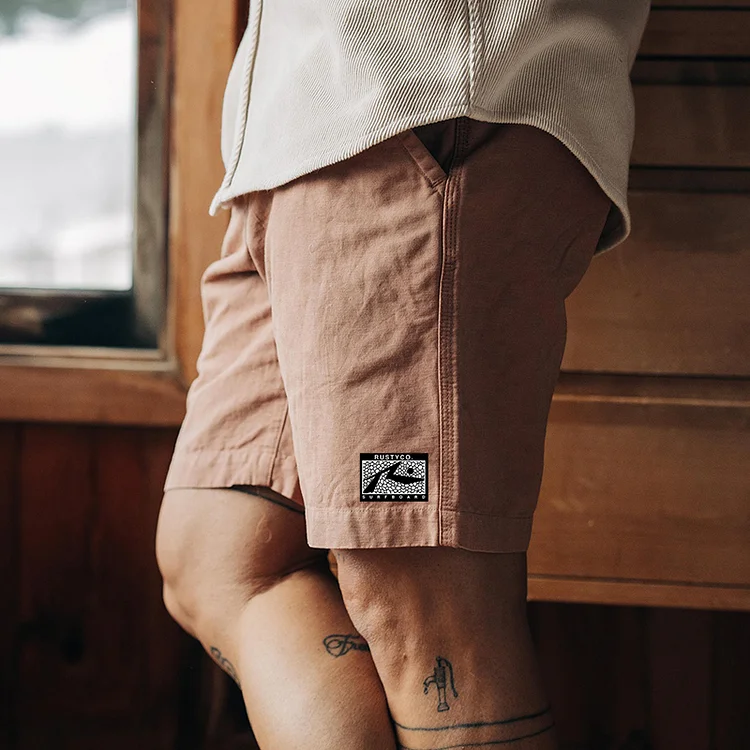 Men's Hawaiian Retro Casual Shorts a6d3
