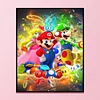 Super Mario - 11CT Stamped Cross Stitch - 40*50cm