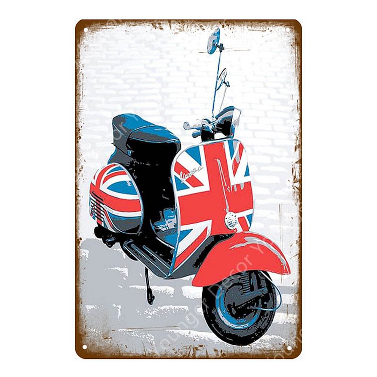 【20*30cm/30*40cm】UK Motorcycle - Vintage Tin Signs/Wooden Signs