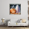 (Stamped/Counted) Halloween Ghost-11CT Cross Stitch 40*40cm/15.75*15.75in