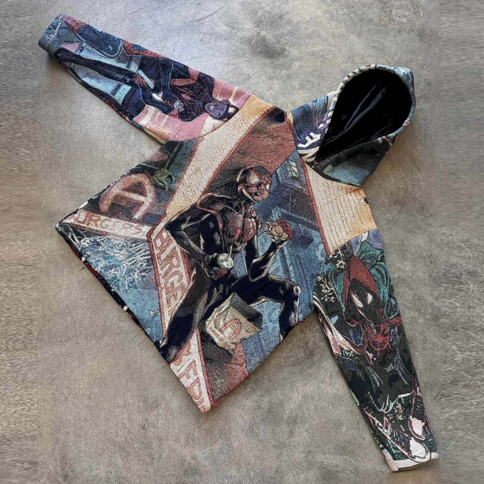 Vintage Statement Tapestry Hoodie