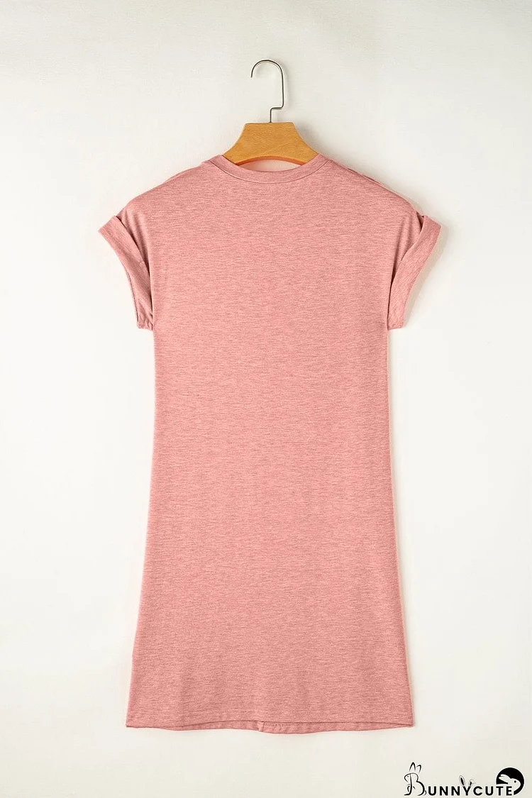 Loose-Fitting T-Shirt Dress