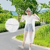 10Pcs Rain Ponchos with Drawstring Hood Waterproof Emergency Raincoat for Adults