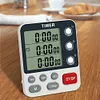 Magnetic Digital Timer Count Up Countdown Cooking Alarm Clock Kitchen Tools