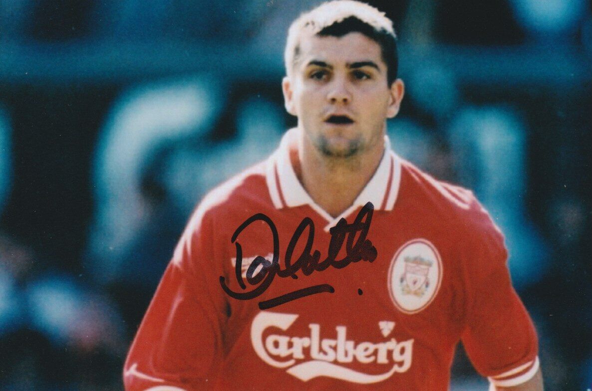 Dominic Matteo Hand Signed 6x4 Photo Poster painting Liverpool Autograph 2