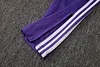 Joyfball 2024/2025 Real Madrid Long Zipped Jacket white Retro version Soccer Jersey 1:1 Thai Quality 