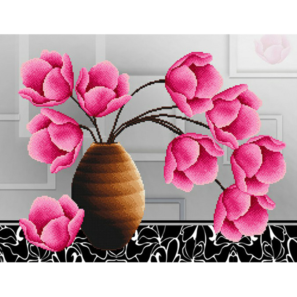 

Chinese Flowering Crab-Apple-Round Drill Diamond Painting-40*30CM, 501 Original